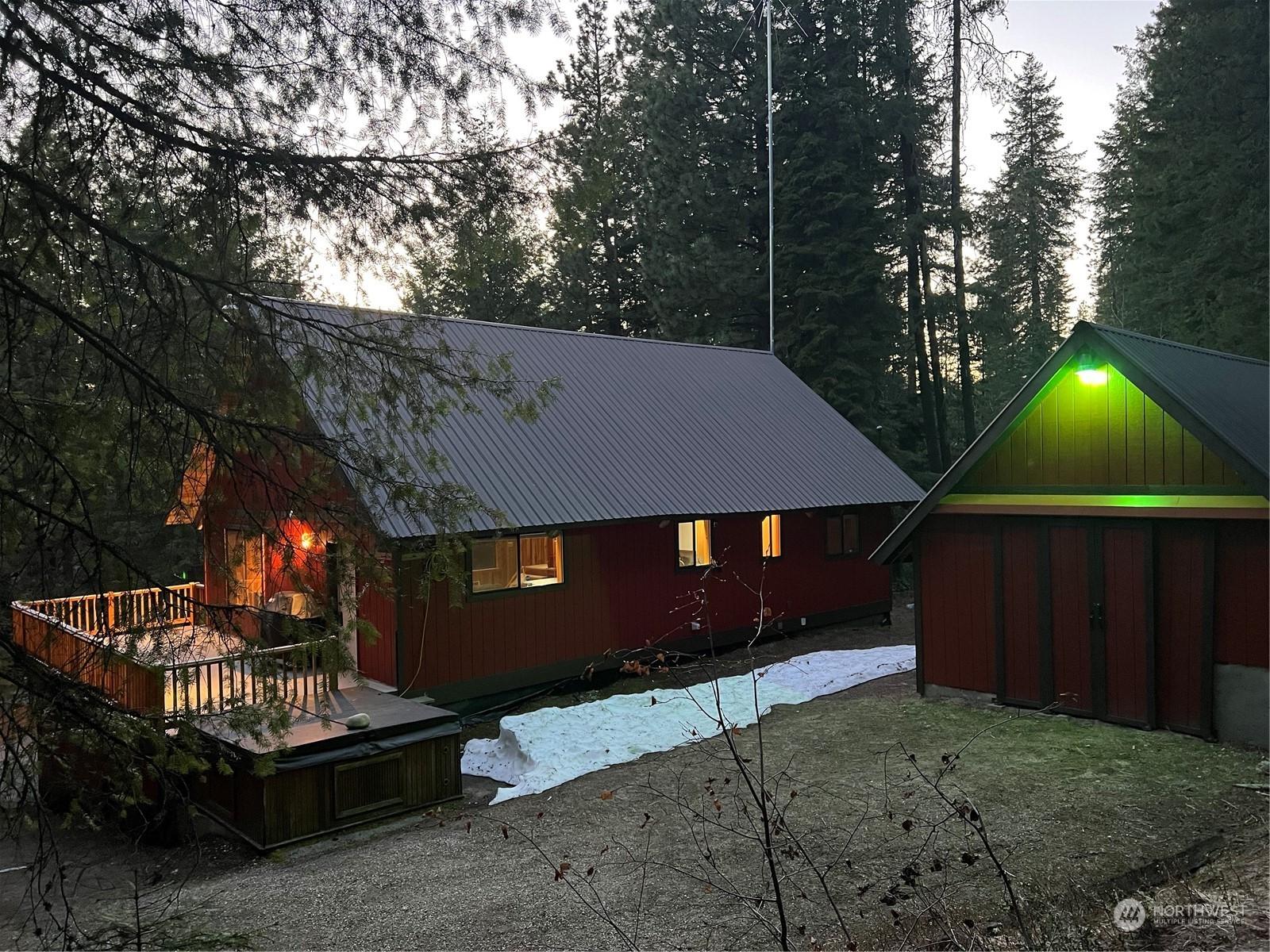 2679 Sumac Lane , Leavenworth, WA 98826 | Rear View, Off Chiwawa Loop Road