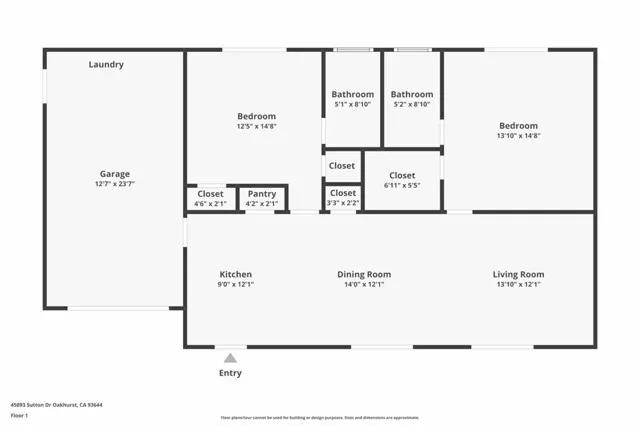 45893 Sutton Drive, Oakhurst Ca 93644 | Detached 2