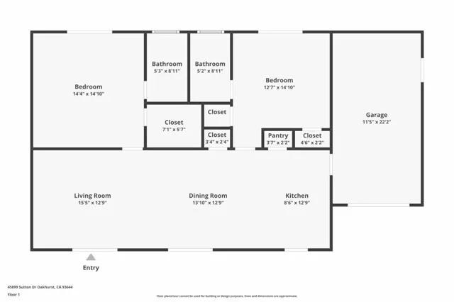 45893 Sutton Drive, Oakhurst Ca 93644 | Detached 29