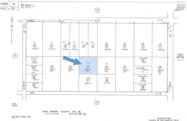 0 Vicinity Avenue L2 & 77th East E, Lancaster CA 93535 | Unimproved Land 15