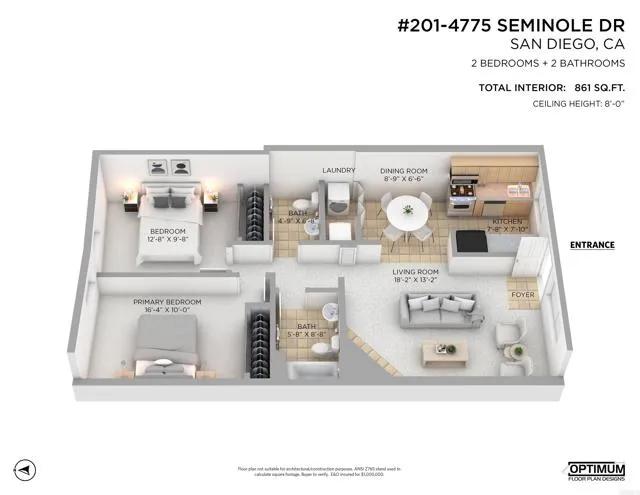 4775 Seminole Drive # 201, San Diego CA 92115 | All Other Attached 1