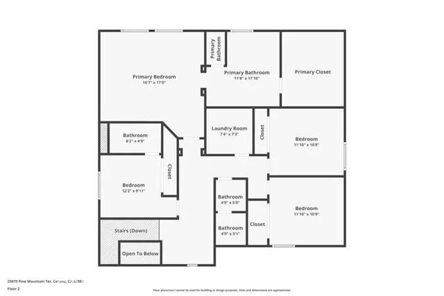 25079 Pine Mountain, Corona Ca 92883 | Detached 49